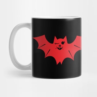 Bat (red solid) Mug